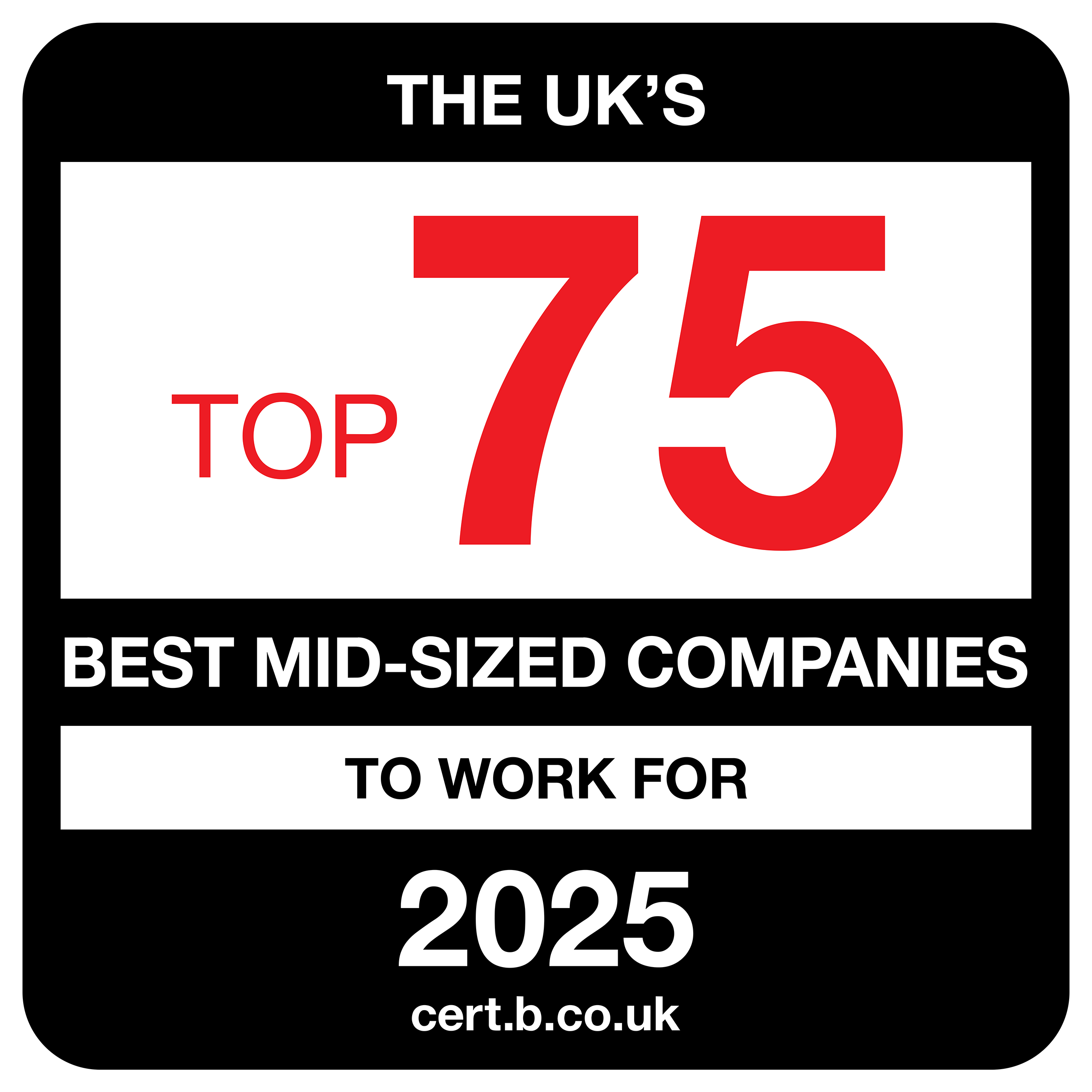 74/75 Best Mid-sized Companies